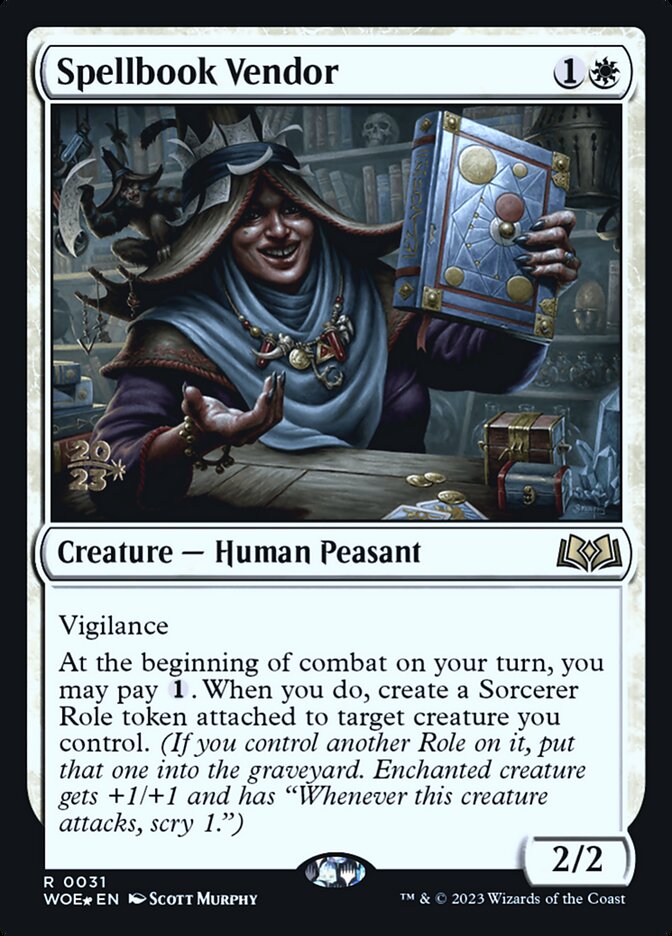 Vendedora de Grimórios / Spellbook Vendor - Magic: The Gathering - MoxLand
