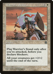 Warrior's Stand - Magic: The Gathering - MoxLand