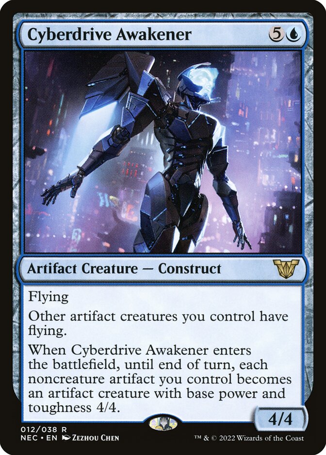 Despertador da Ciberpropulsão / Cyberdrive Awakener - Magic: The Gathering - MoxLand