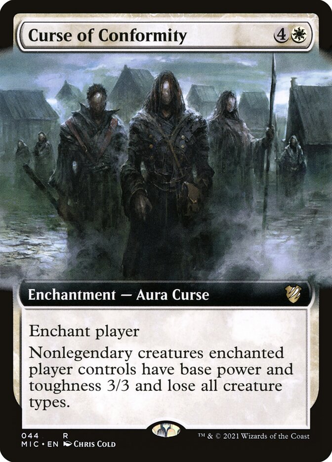 Maldição da Conformidade / Curse of Conformity - Magic: The Gathering - MoxLand