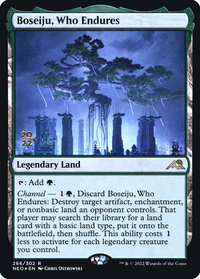 Boseiju, a Persistente / Boseiju, Who Endures - Magic: The Gathering - MoxLand