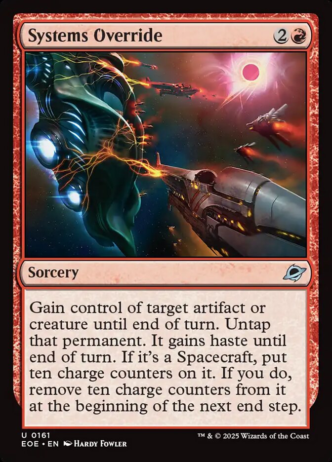 Desativação de Sistemas / Systems Override - Magic: The Gathering - MoxLand