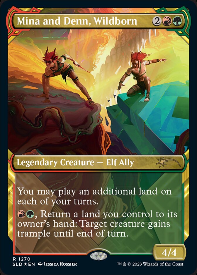 Mina e Denn, Nascidos Selvagens / Mina and Denn, Wildborn - Magic: The Gathering - MoxLand