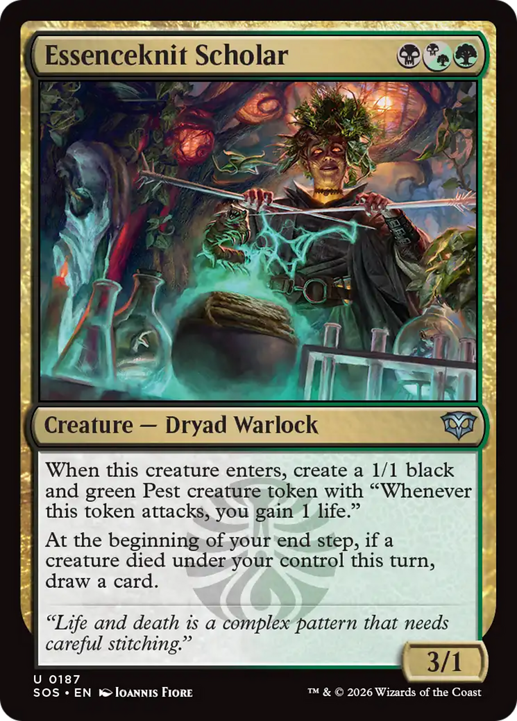 Essenceknit Scholar - Magic: The Gathering - MoxLand