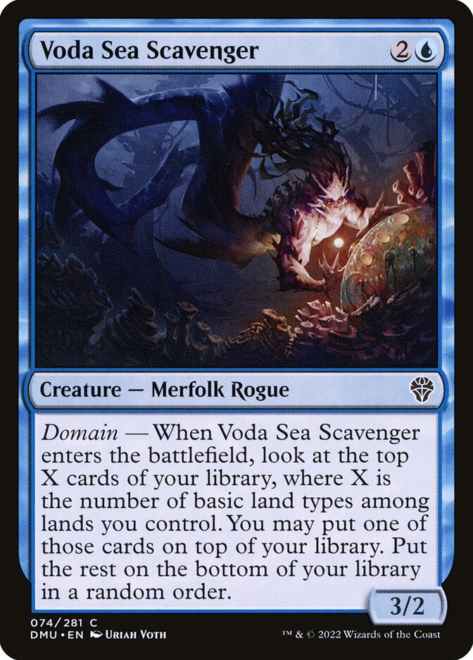 Necrófago do Mar de Voda / Voda Sea Scavenger - Magic: The Gathering - MoxLand