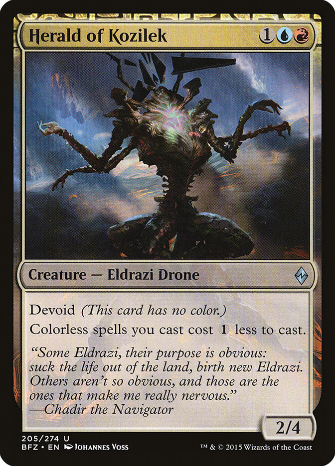 Arauto de Kozilek / Herald of Kozilek - Magic: The Gathering - MoxLand