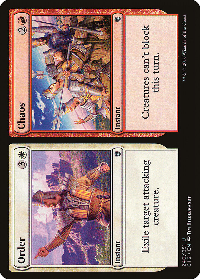 Ordem / Caos / Order / Chaos - Magic: The Gathering - MoxLand