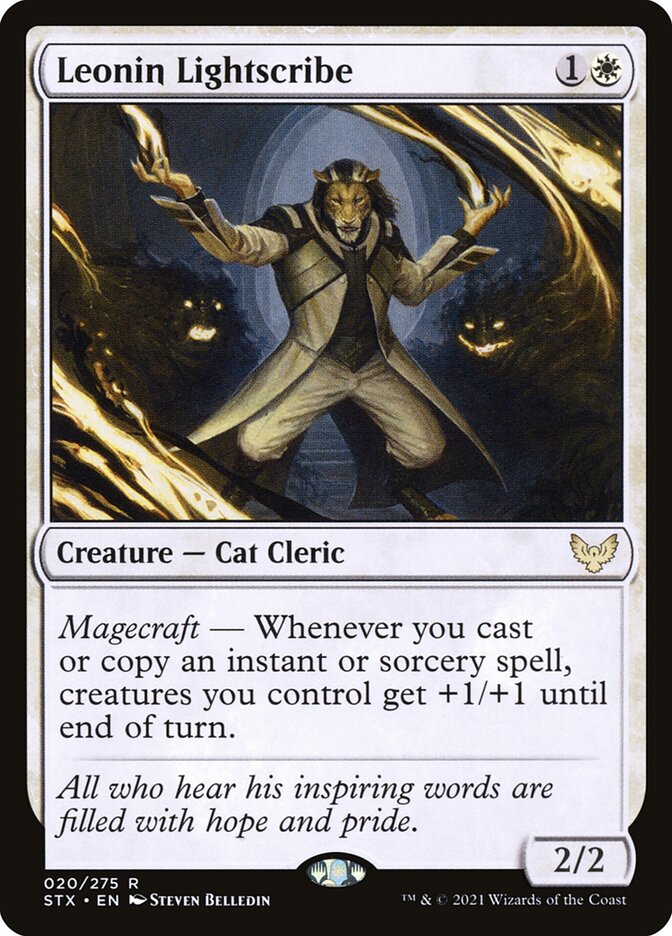 Lumescriba Leonino / Leonin Lightscribe - Magic: The Gathering - MoxLand