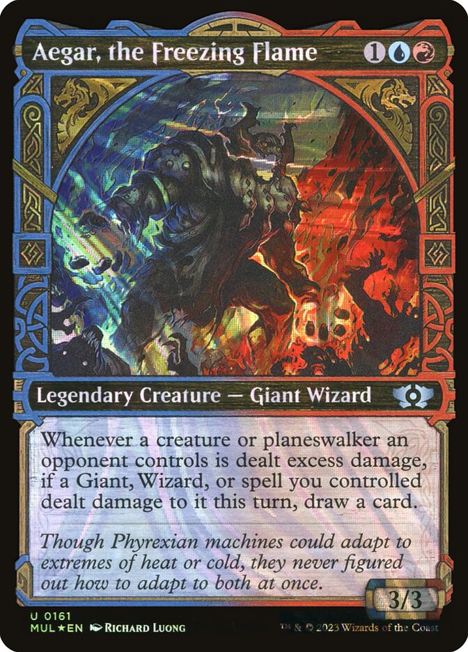 Aegar, a Chama Congelante / Aegar, the Freezing Flame - Magic: The Gathering - MoxLand