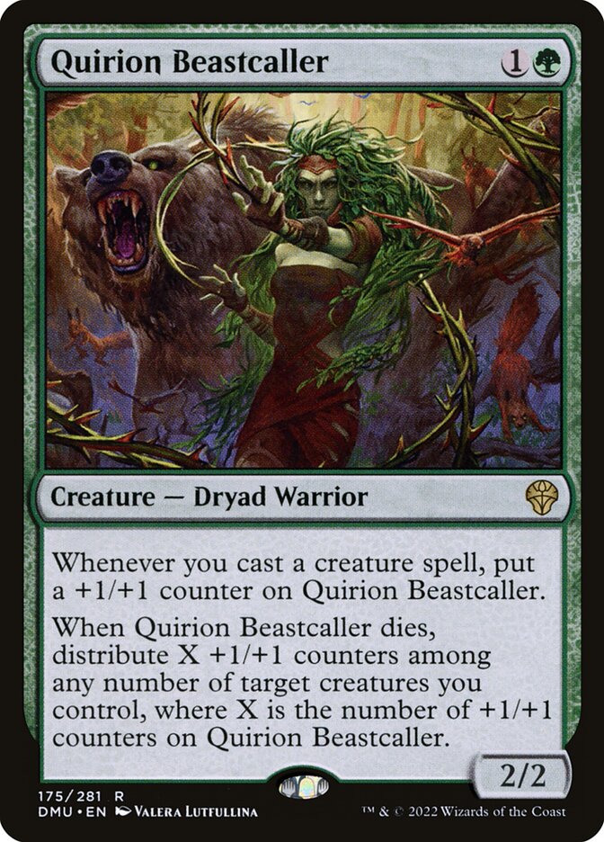 Convocadora de Feras Quirion / Quirion Beastcaller - Magic: The Gathering - MoxLand
