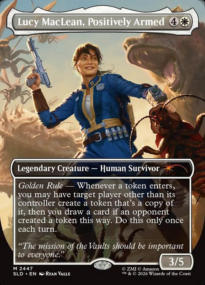 Lucy MacLean, Positively Armed - Magic: The Gathering - MoxLand
