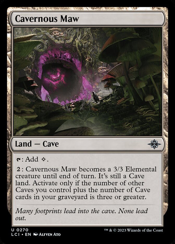 Gorja Cavernosa / Cavernous Maw - Magic: The Gathering - MoxLand