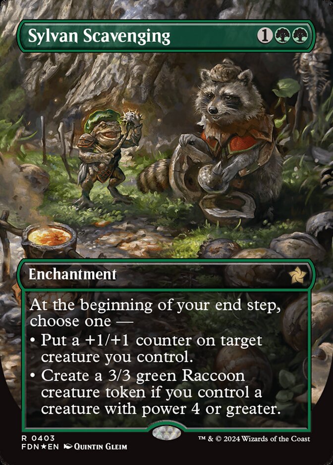 Escamoteação Silvestre / Sylvan Scavenging - Magic: The Gathering - MoxLand