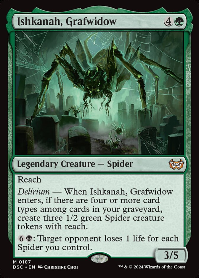 Ishkanah, Viúva-do-cemitério / Ishkanah, Grafwidow - Magic: The Gathering - MoxLand