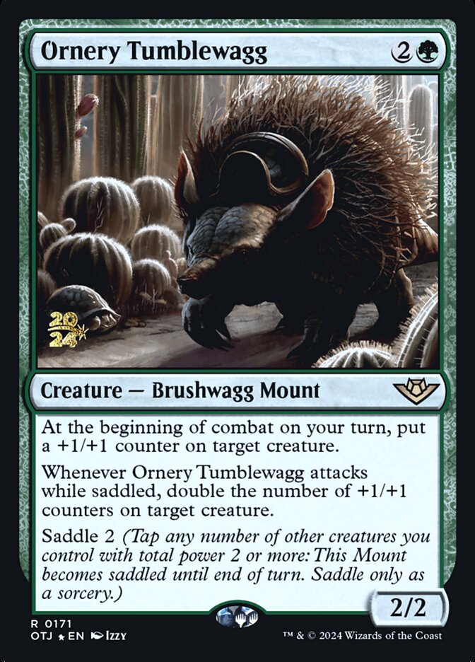 Arbustatu Turrão / Ornery Tumblewagg - Magic: The Gathering - MoxLand