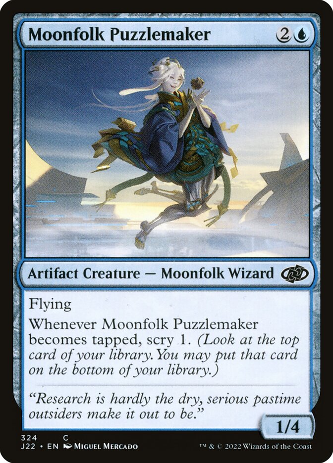 Charadeira Cidadã-da-lua / Moonfolk Puzzlemaker - Magic: The Gathering - MoxLand