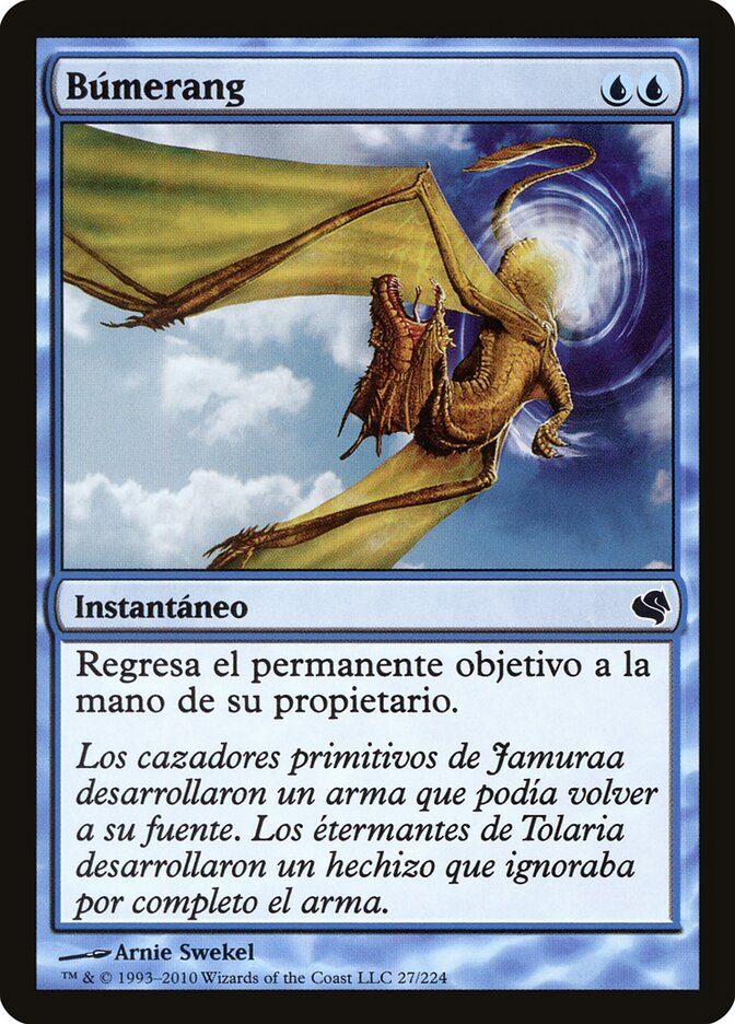 Bumerangue / Boomerang - Magic: The Gathering - MoxLand