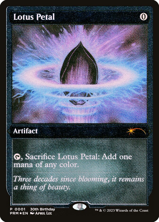 Pétala de Lótus / Lotus Petal - Magic: The Gathering - MoxLand