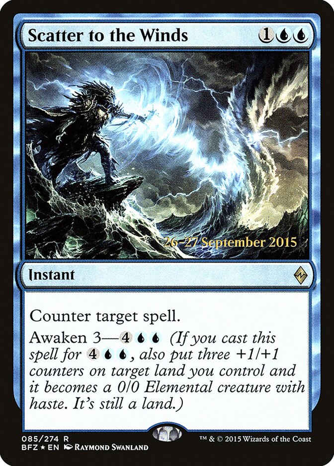 Espalhar ao Vento / Scatter to the Winds - Magic: The Gathering - MoxLand