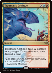 Traumatic Critique - Magic: The Gathering - MoxLand