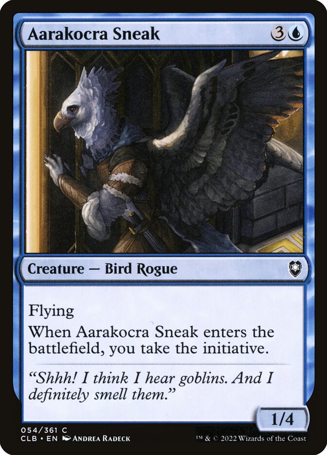 Aarakocra Furtivo / Aarakocra Sneak - Magic: The Gathering - MoxLand