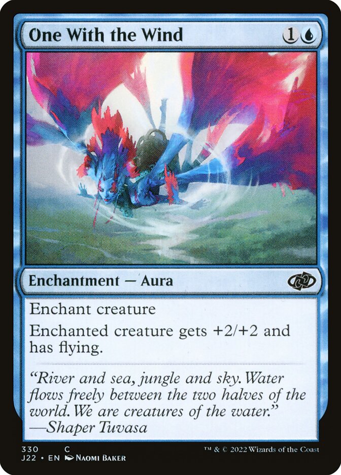 Sintonia com o Vento / One With the Wind - Magic: The Gathering - MoxLand