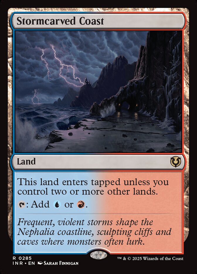 Costa Esculpida pelas Tempestades / Stormcarved Coast - Magic: The Gathering - MoxLand
