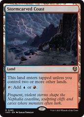 Costa Esculpida pelas Tempestades / Stormcarved Coast - Magic: The Gathering - MoxLand