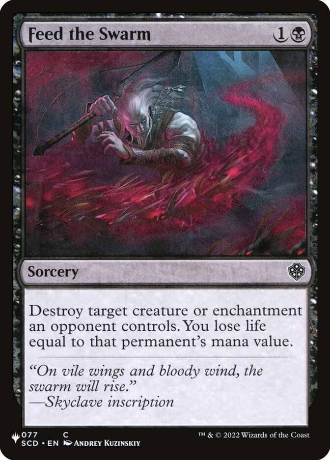 Alimentar o Enxame / Feed the Swarm - Magic: The Gathering - MoxLand