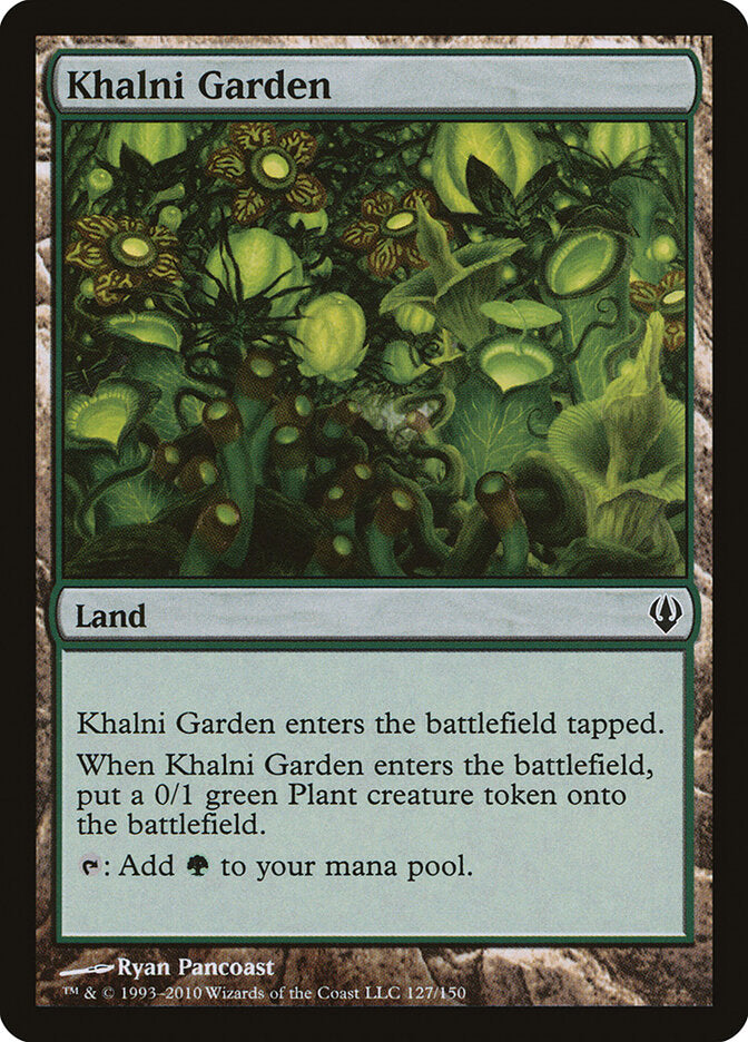 Jardim de Khalni / Khalni Garden - Magic: The Gathering - MoxLand