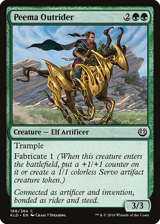 Vanguardeiro de Peema / Peema Outrider - Magic: The Gathering - MoxLand