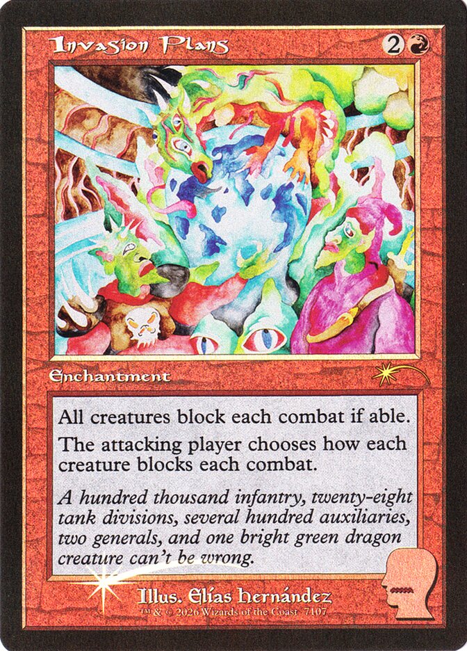 Planos de Invasão / Invasion Plans - Magic: The Gathering - MoxLand