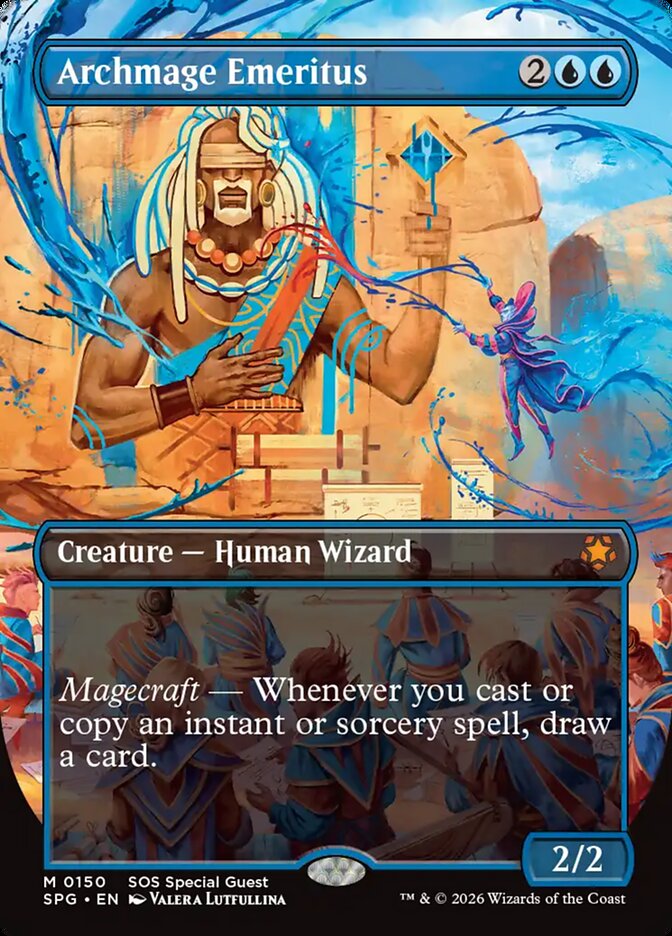 Arquimago Emérito / Archmage Emeritus - Magic: The Gathering - MoxLand