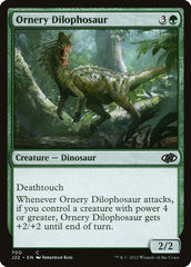 Dilofossauro Turrão / Ornery Dilophosaur - Magic: The Gathering - MoxLand