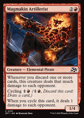 Artilheiro Magmíneo / Magmakin Artillerist - Magic: The Gathering - MoxLand