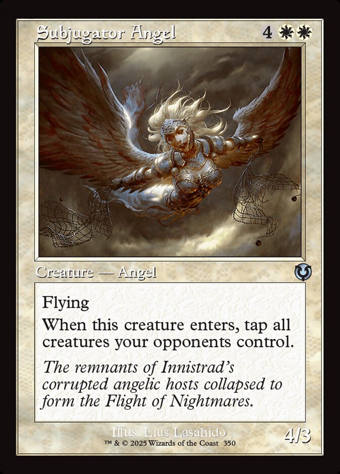 Anjo Subjugador / Subjugator Angel - Magic: The Gathering - MoxLand