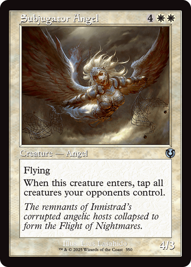 Anjo Subjugador / Subjugator Angel - Magic: The Gathering - MoxLand