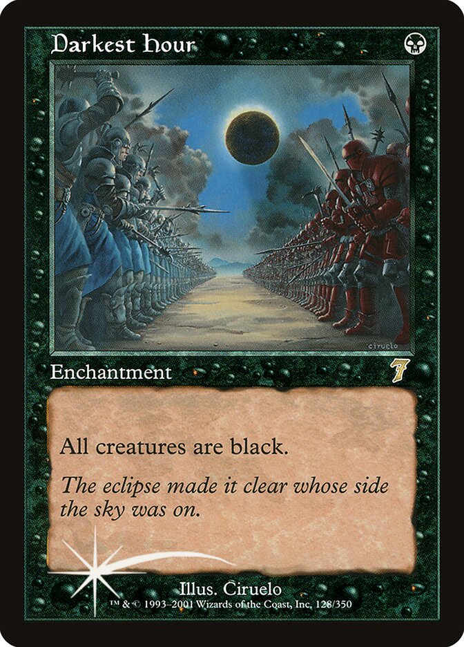 Hora da Escuridão / Darkest Hour - Magic: The Gathering - MoxLand