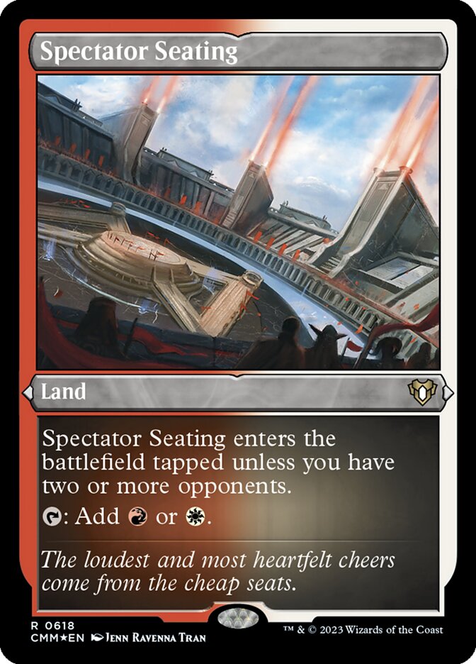 Lugar de Espectador / Spectator Seating - Magic: The Gathering - MoxLand