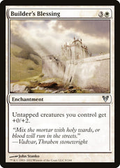 Bênção do Construtor / Builder's Blessing - Magic: The Gathering - MoxLand