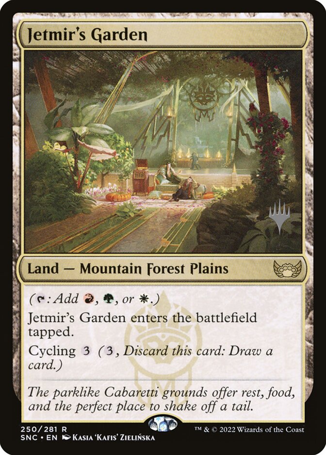 Jardim de Jetmir / Jetmir's Garden - Magic: The Gathering - MoxLand