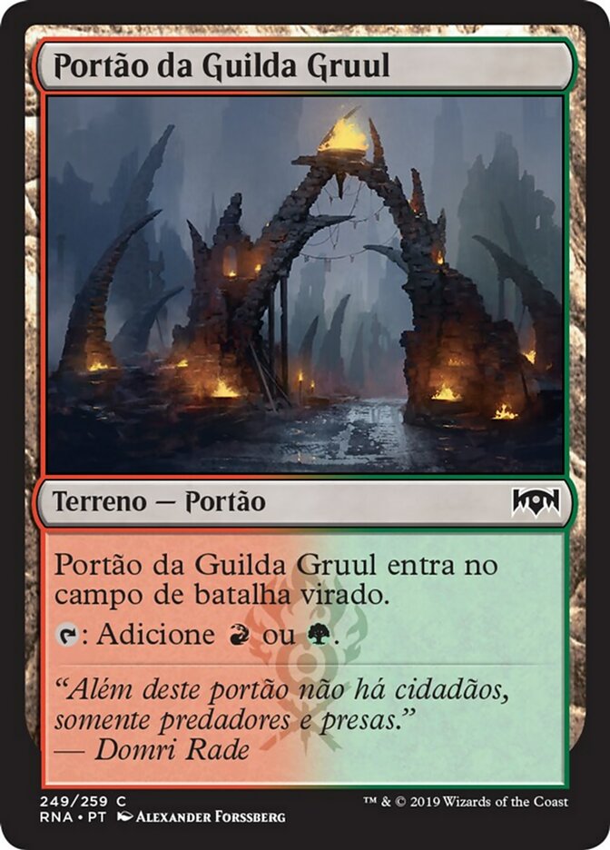 Portão da Guilda Gruul / Gruul Guildgate - Magic: The Gathering - MoxLand