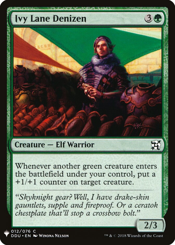 Habitante da Travessa da Hera / Ivy Lane Denizen - Magic: The Gathering - MoxLand