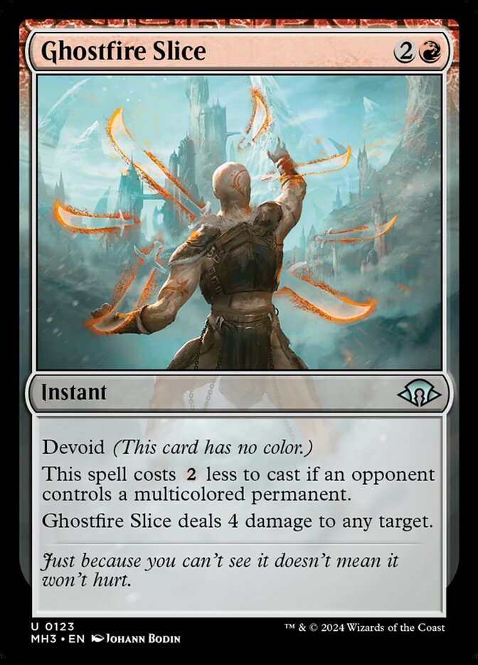 Fatia de Lumespectro / Ghostfire Slice - Magic: The Gathering - MoxLand