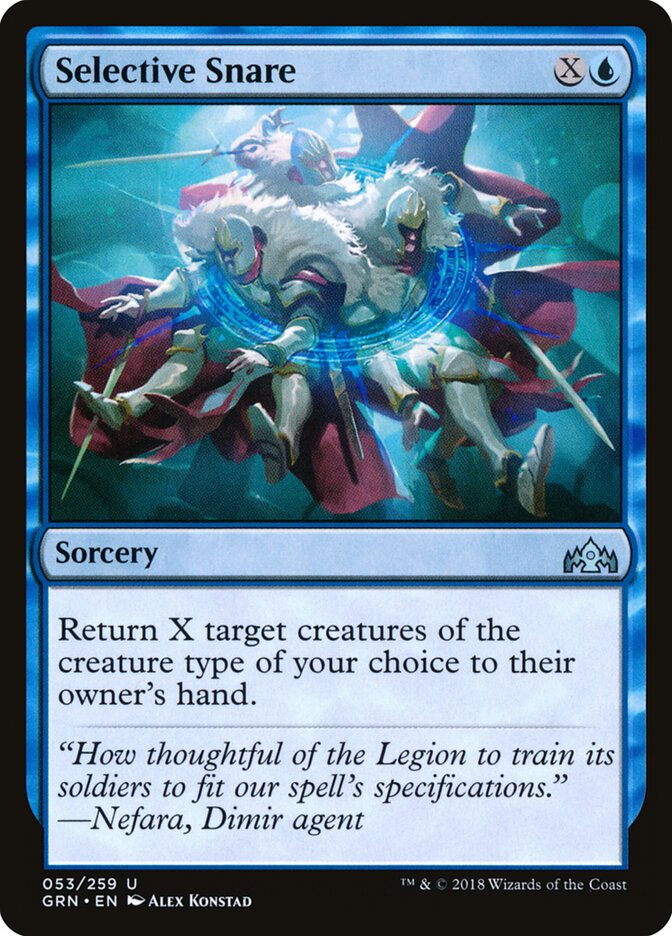 Armadilha Seletiva / Selective Snare - Magic: The Gathering - MoxLand