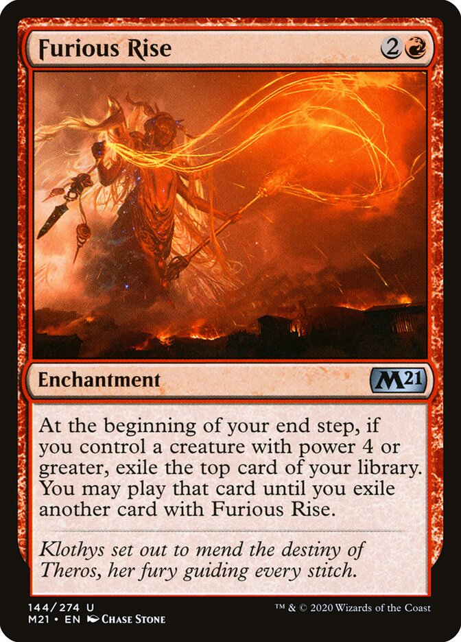Escalada Furiosa / Furious Rise - Magic: The Gathering - MoxLand