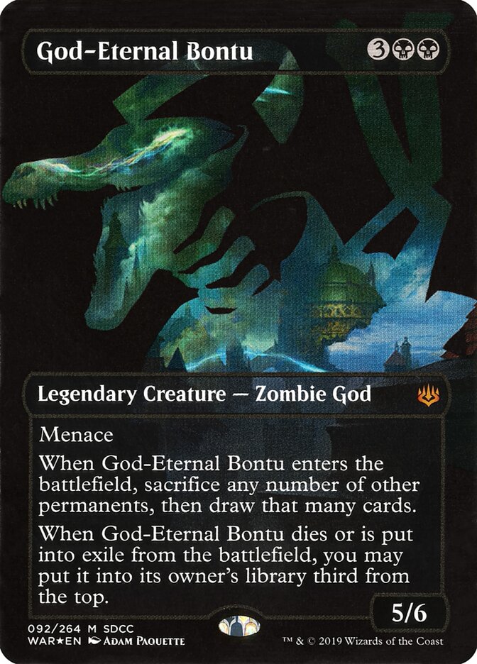 Eterna-deusa Bontu / God-Eternal Bontu - Magic: The Gathering - MoxLand