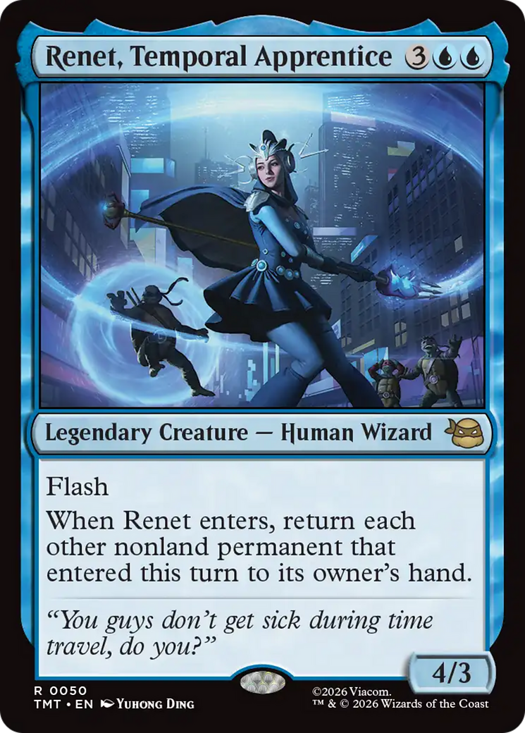 Renet, Temporal Apprentice - Magic: The Gathering - MoxLand