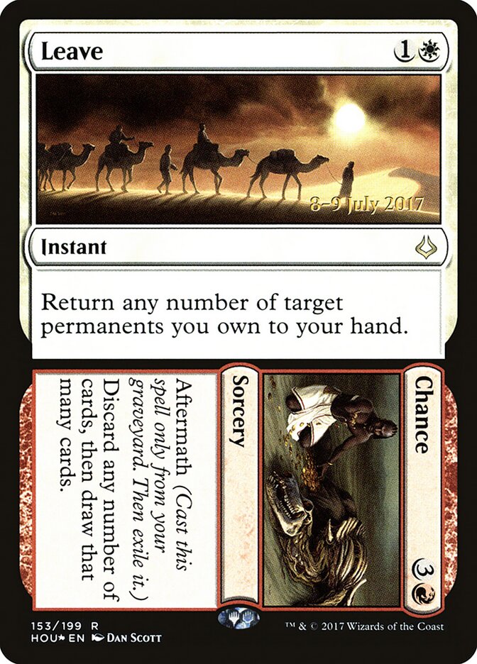 Leave / Chance - Magic: The Gathering - MoxLand