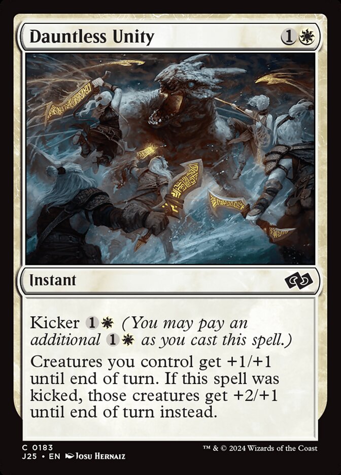 Unidade Inabalável / Dauntless Unity - Magic: The Gathering - MoxLand
